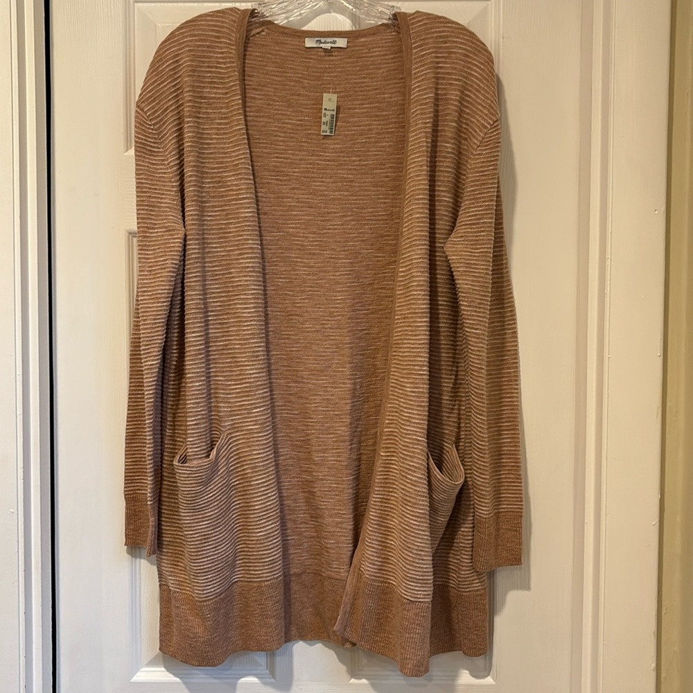 Summer Ryder Cardigan Sweater in Stripe NWT